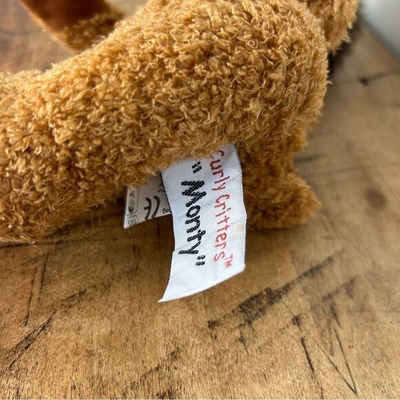 Curly Critters Monty the Moose 11" Stuffed Animal Plush Toy Great Used Condition - Picture 6 of 10
